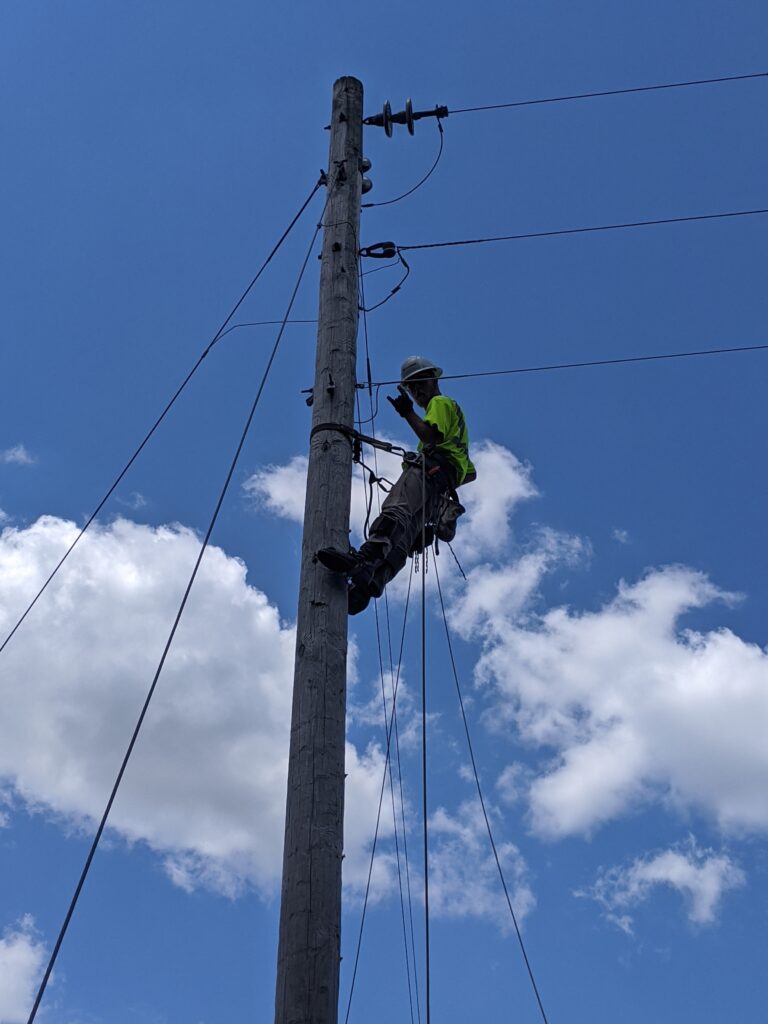 lineman fall restraint