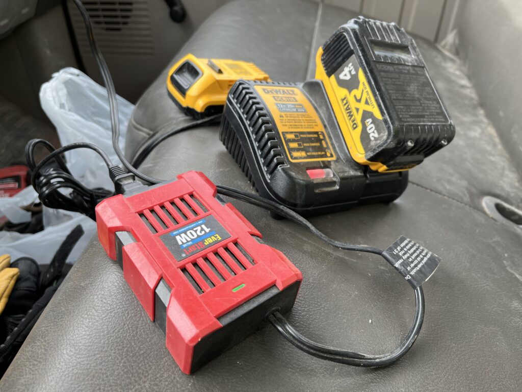 battery charger and inverter