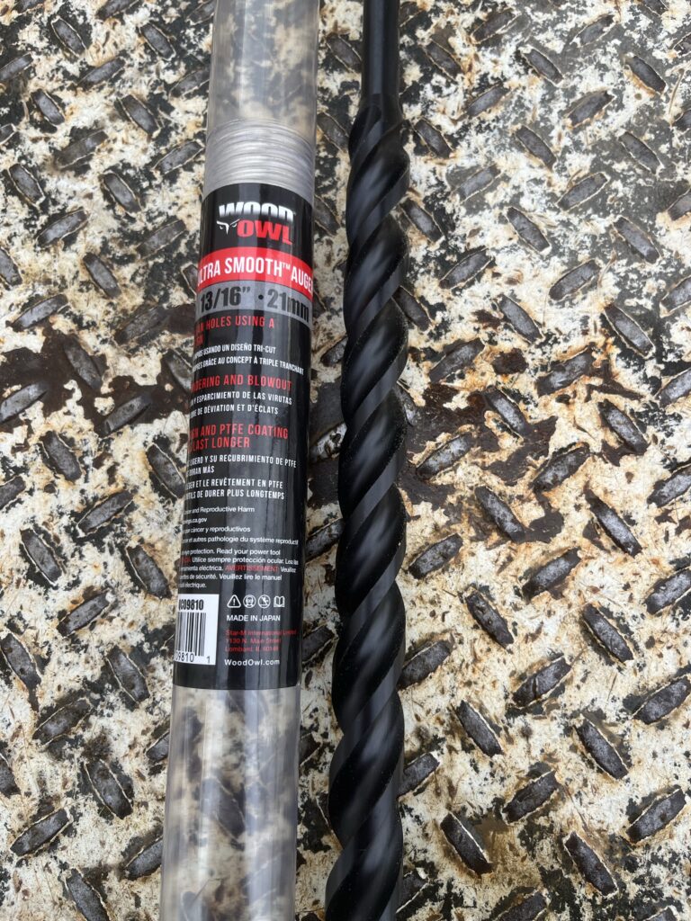 lineman wood owl auger bit